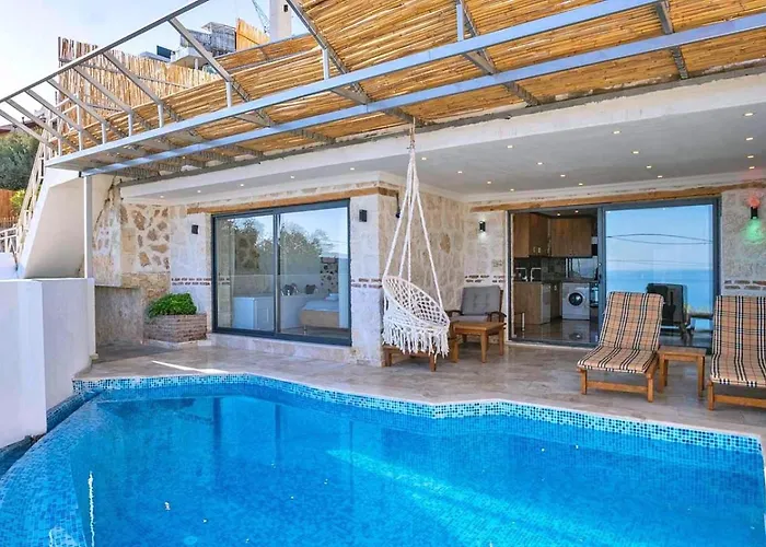 Akbel 1 Bedroom Secluded With Hot Tub Villa Kalkan